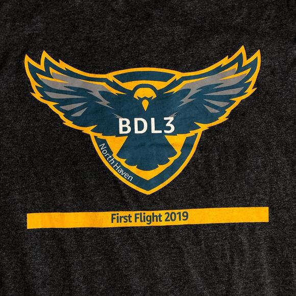 Grey ‘BDL3 First Flight’ Amazon North Haven Graphic Tee - Picture 5 of 5